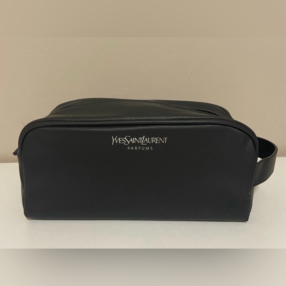 Yves Saint Laurent Black Toiletry Bag
